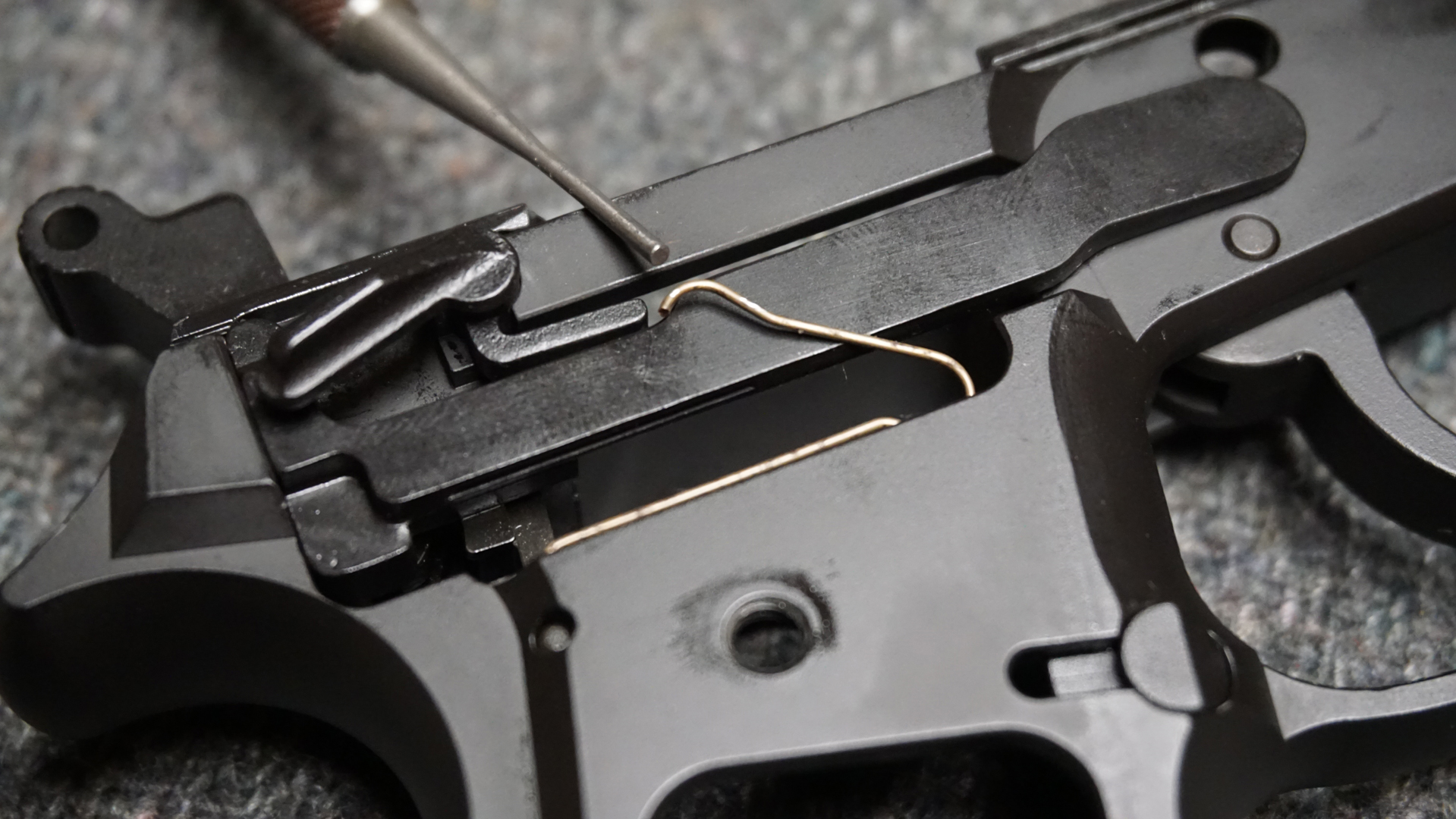 thumbnail image 2 of Daewoo DP51 Pistol Extractor Spring – Factory Replacement Part P-923 (New) 2 of 2